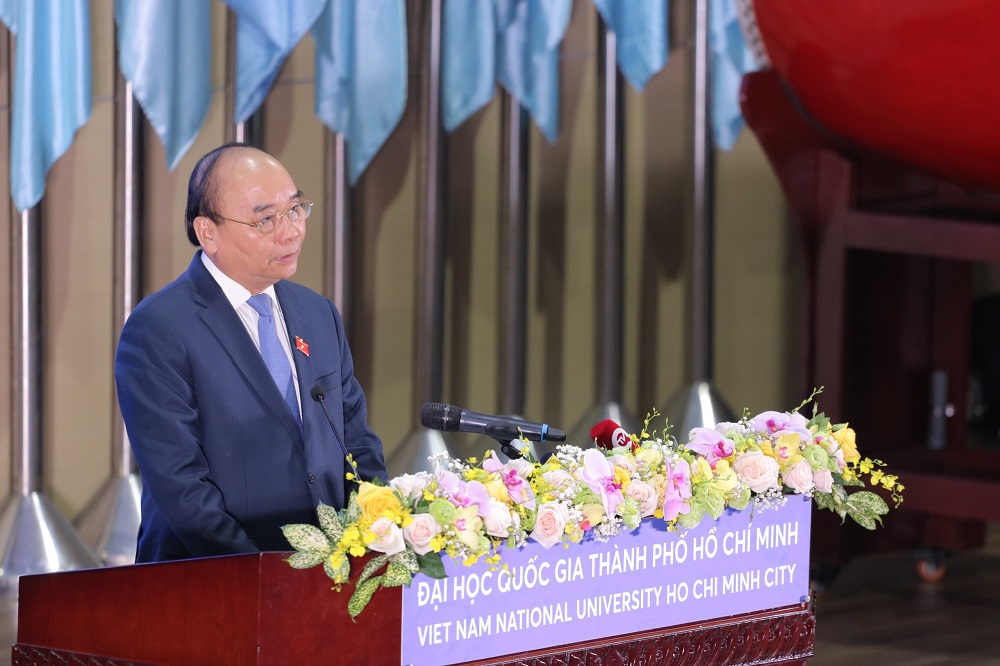 Chủ tịch Nước Nguyễn Xuân Phúc dự Lễ Khai Khoá 2022